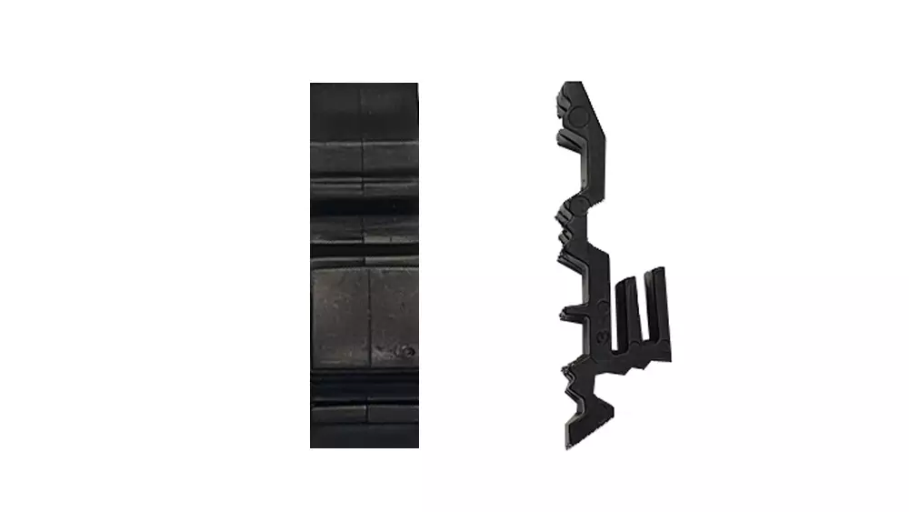 Fugo Distanzhalter 12mm für Rhombusleisten, 200 Stck, für sichtbare Montage