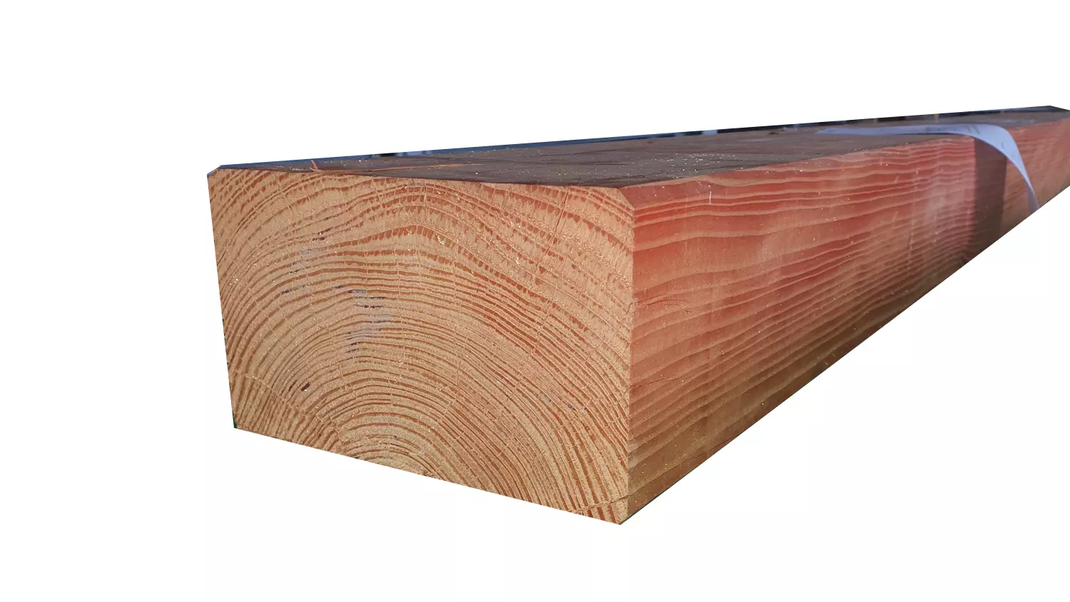 Schwelle Douglasie/Lärche, 140x240mm, Länge 2,50m, 4-seitig gehobelt