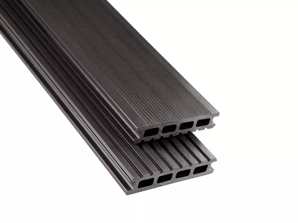 WPC Dielen HK Standard fein/grob graubraun unbehandelt, 26x145mm, Länge 3m WPC Dielen HK Standard fein/grob graubraun unbehandelt, 26x145mm, Länge 3m