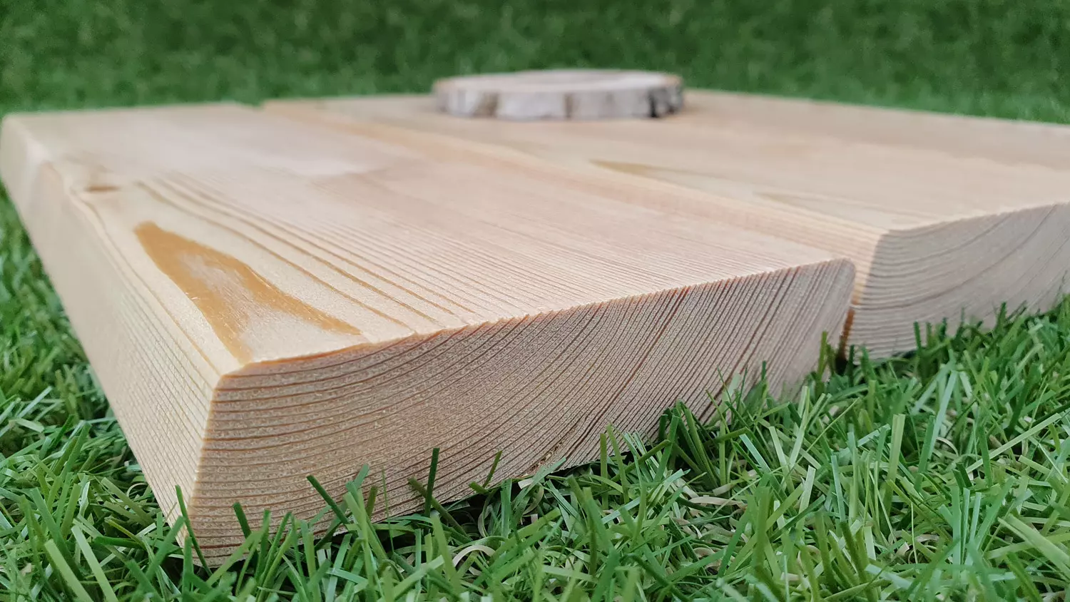NORDIKA Rhombusbretter kan. Lärche 21x95mm, Länge 4,27m, 15°, elegant-gehobelt, A/B